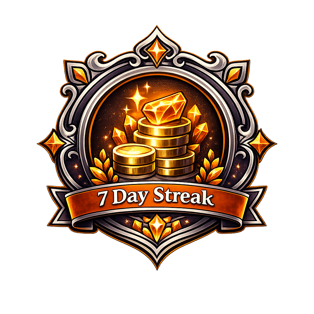 Daily Rewards Streak (7 Days)