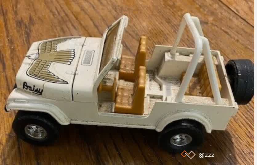 Daisy Duke's Jeep - 1980 Jeep CJ-7 Golden Eagle model, named "Dixie"