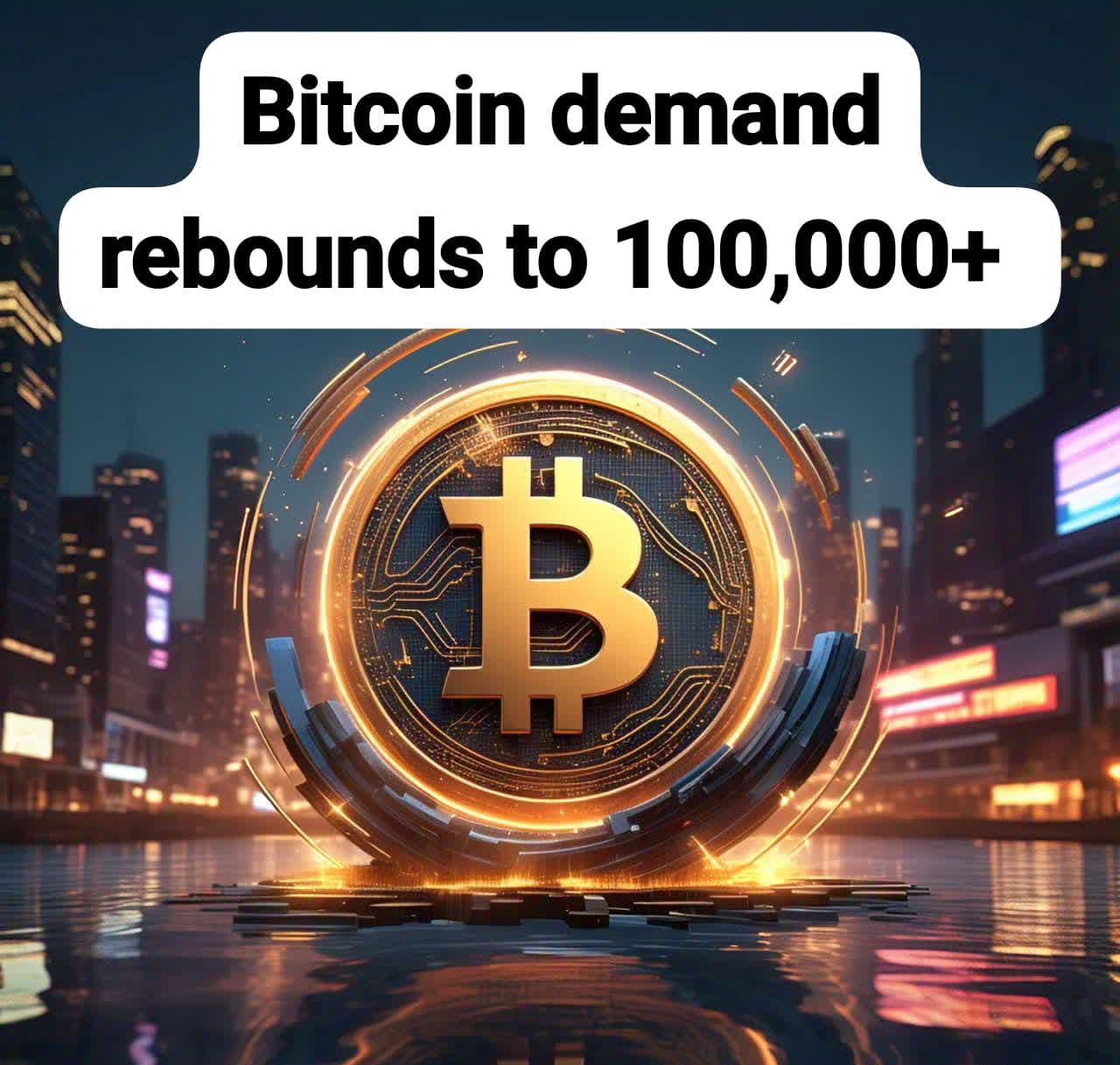  Bitcoin demand alert