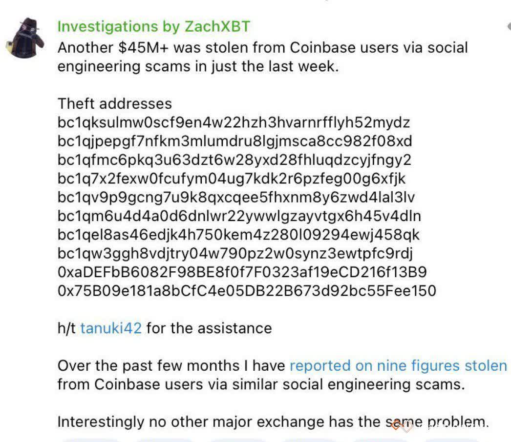 Scam alert