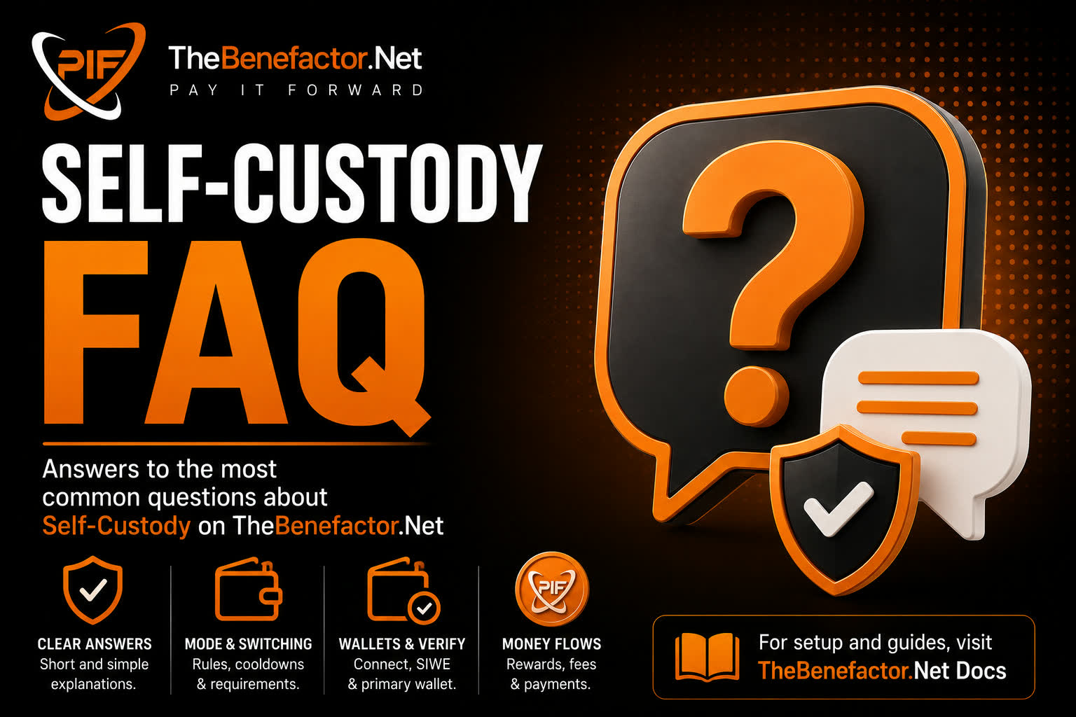 Self-Custody FAQ